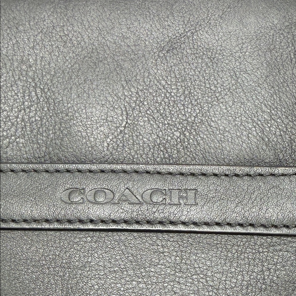 Black Leather Men's Bag - Picture 2 of 14